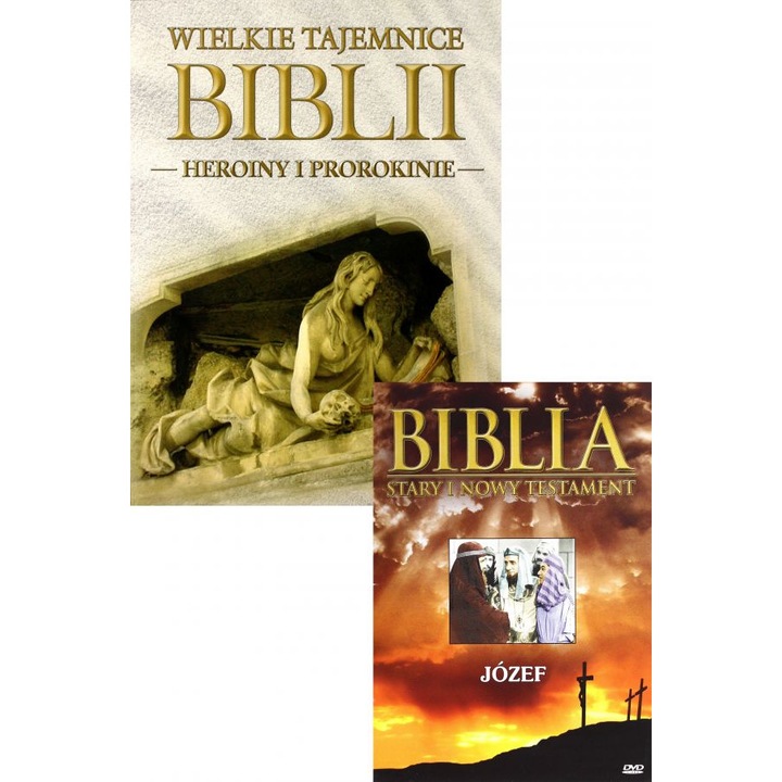 Wielkie Tajemnice Biblii 04: Heroiny i Prorokinie / Józef [książka]+[DVD]