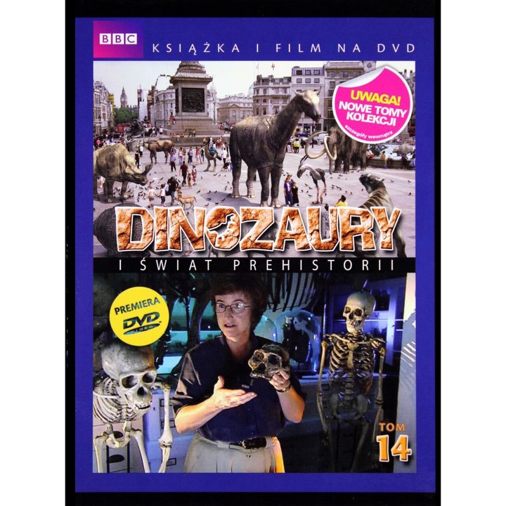 Dinozaury i świat prehistorii: Tom 14. Triumf bestii / Bestie w nas (booklet) [DVD]