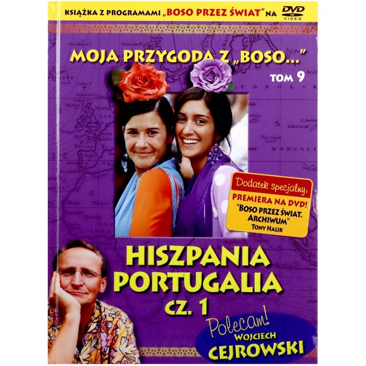 Moja przygoda z "Boso..." (Tom 9) Hiszpania, Portugalia 1 - Sławomir Makaruk (booklet) [DVD]