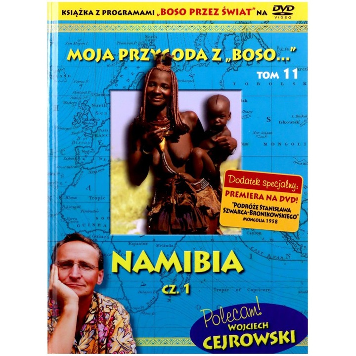 Moja przygoda z "Boso..." (Tom 11) Namibia część 1 - Sławomir Makaruk (booklet) [DVD]
