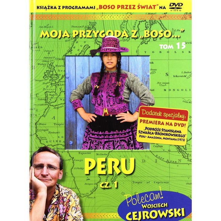 Moja przygoda z "Boso..." (Tom 15) Peru część 1 - Sławomir Makaruk (booklet) [DVD]