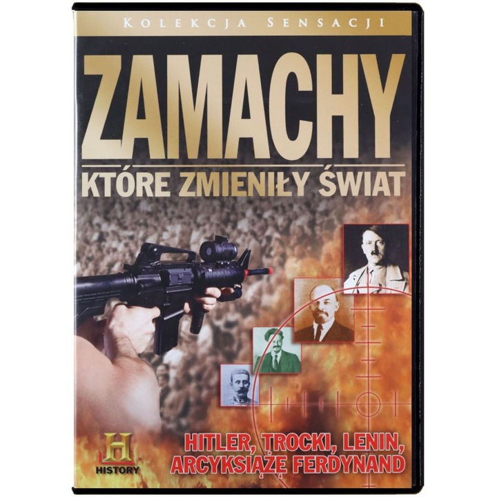 Zamachy które zmieniły świat 01: Hitler / Trocki / Lenin / Arcyksiążę Ferdynand (slim) [DVD]