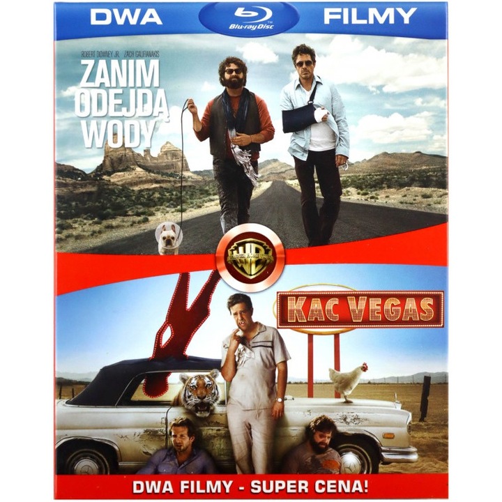Zanim odejdą wody / Kac Vegas [BOX] [2Blu-Ray]