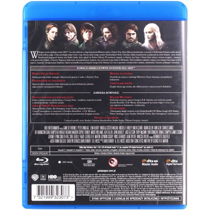 Urzeala tronurilor [5xBlu-Ray]