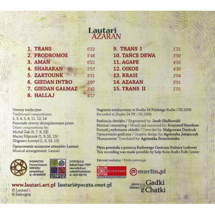 Lautari: Azaran [CD]
