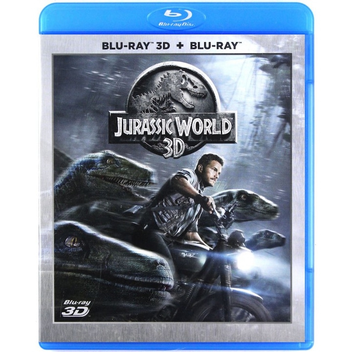 Джурасик свят [Blu-Ray 3D]+[Blu-Ray]