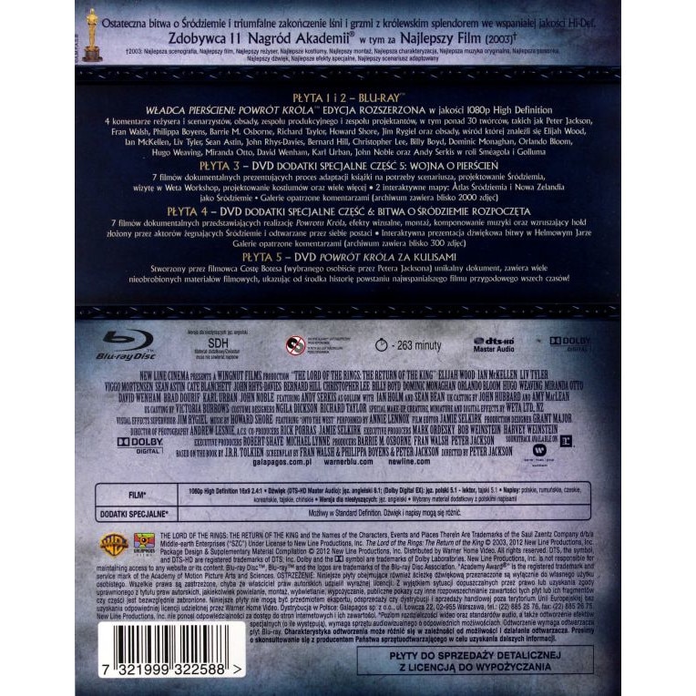 Intoarcerea Regelui Subtitrat In Romana Stapanul inelelor: Intoarcerea regelui [2xBlu-Ray]+[3DVD] - eMAG.ro