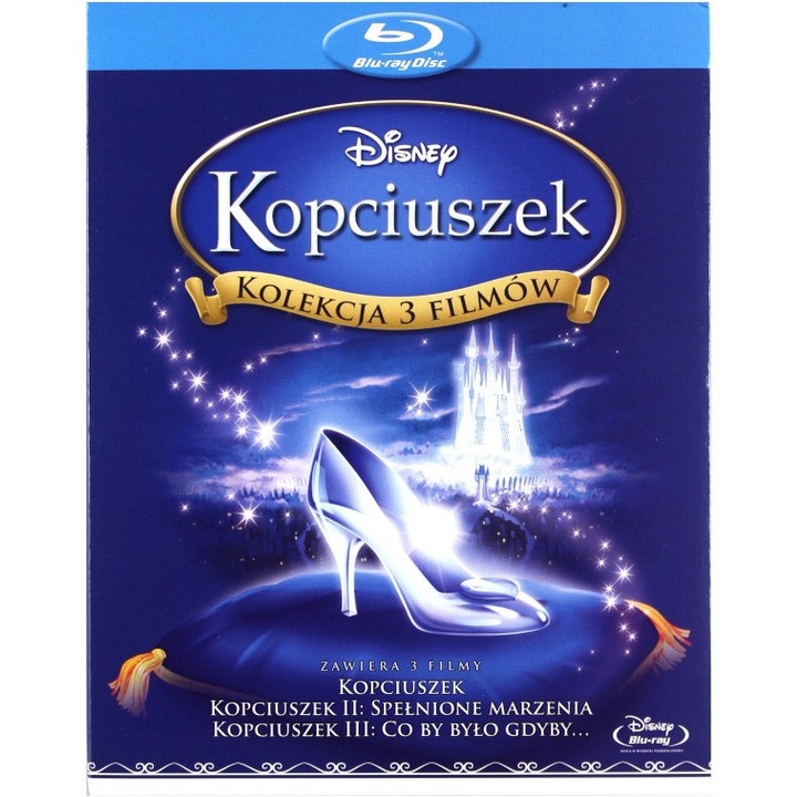 Kopciuszek Trylogia (Disney) [2Blu-Ray]