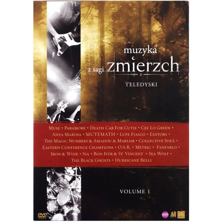 Zmierzch (Twilight): Teledyski [DVD]