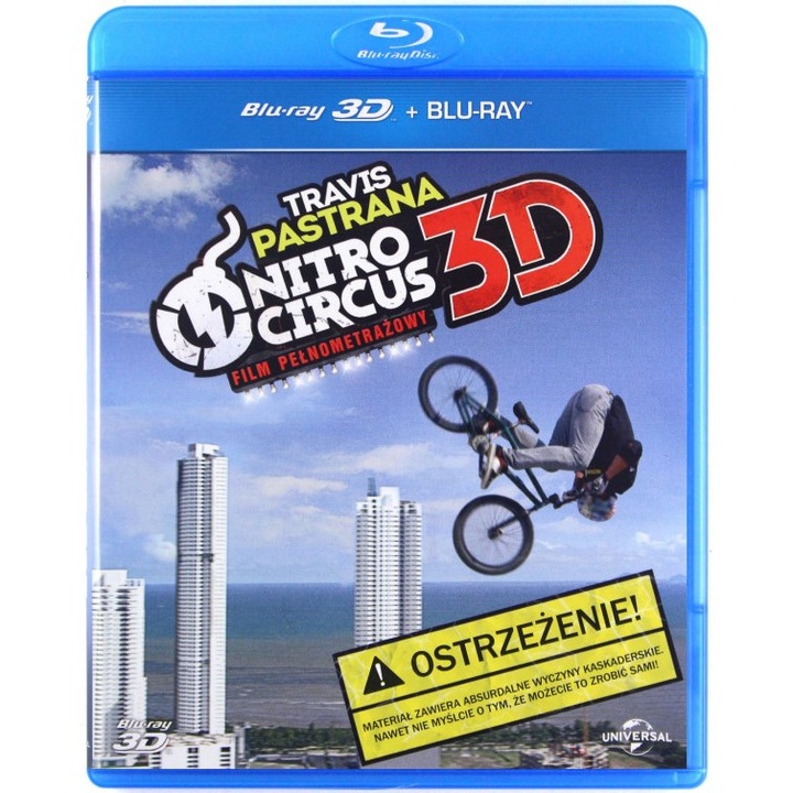 Nitro Circus élőben [Blu-Ray 3D]+[Blu-Ray]
