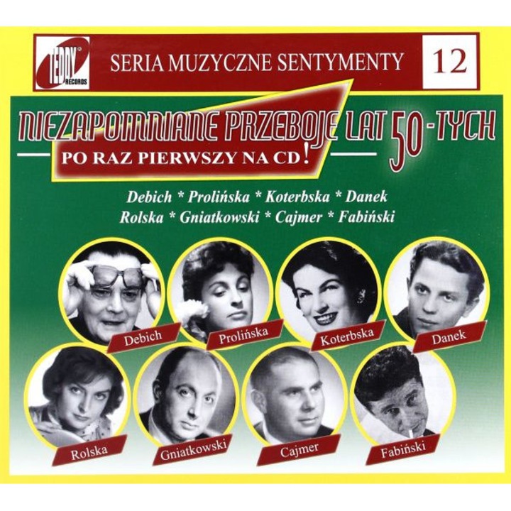 Składanka: Niezapomniane przeboje lat 50-tych,12 (digipack) [CD]