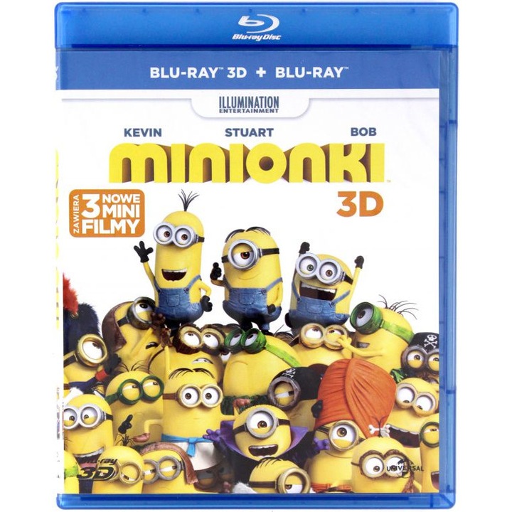 Minionii [Blu-Ray 3D]+[Blu-Ray]