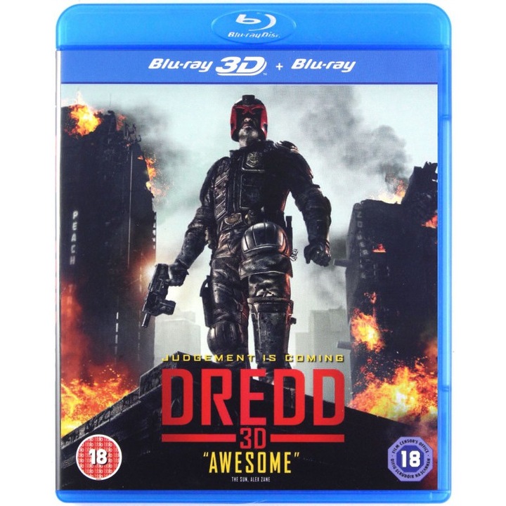 Dredd 3D: Ultima judecata [Blu-Ray 3D]+[Blu-Ray]