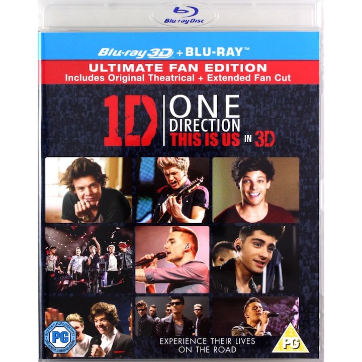 One Direction: This Is Us [Blu-Ray]+[Blu-Ray 3D]