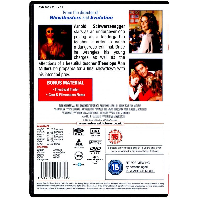 Politist de gradinita [DVD] - eMAG.ro