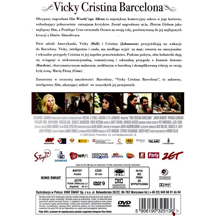 Вики Кристина Барселона [DVD] - eMAG.bg