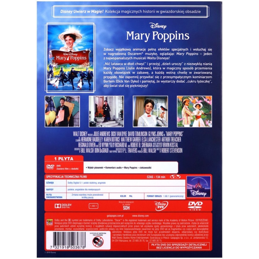 Mary Poppins [DVD] - EMAG.ro