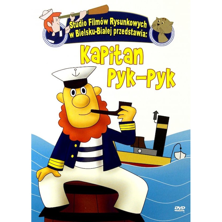Kapitan Pyk-Pyk - Studio Filmów Rysunkowych przedstawia [DVD]