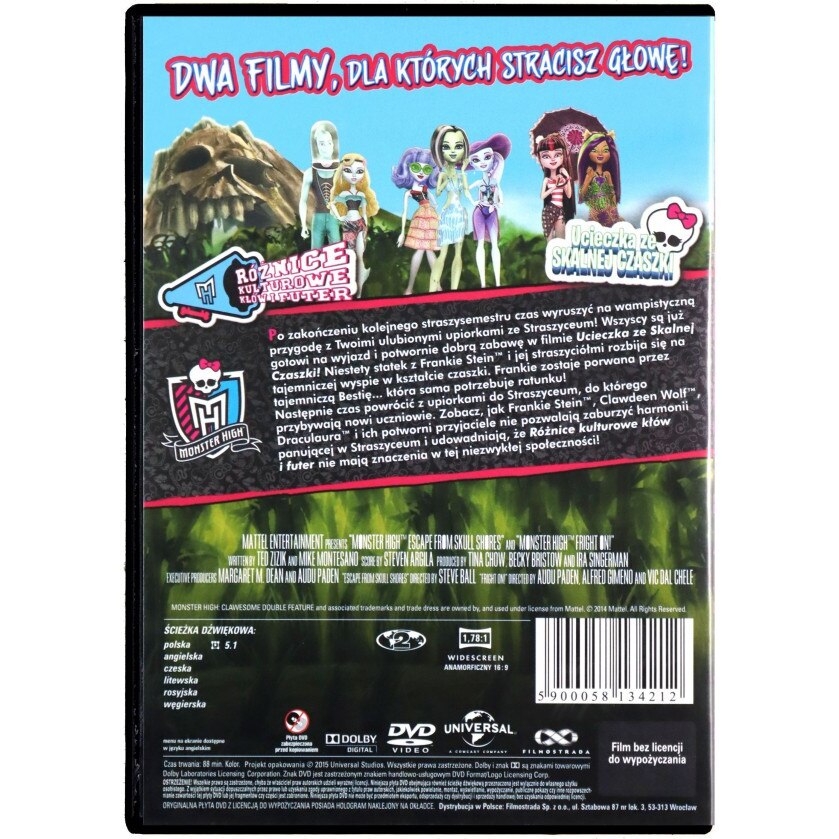 Monster High Ucieczka Ze Skalnej Czaszki