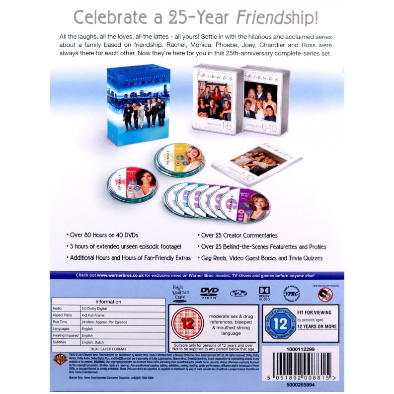 Friends Season 1-10 [BOX] [40DVD] - eMAG.ro