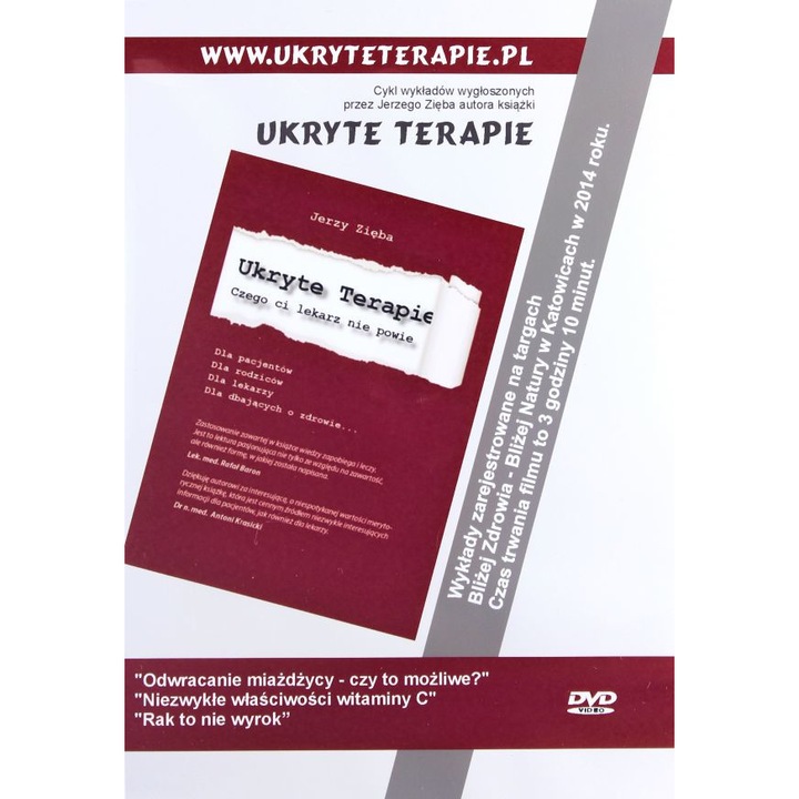 Ukryte terapie - wykład [DVD]