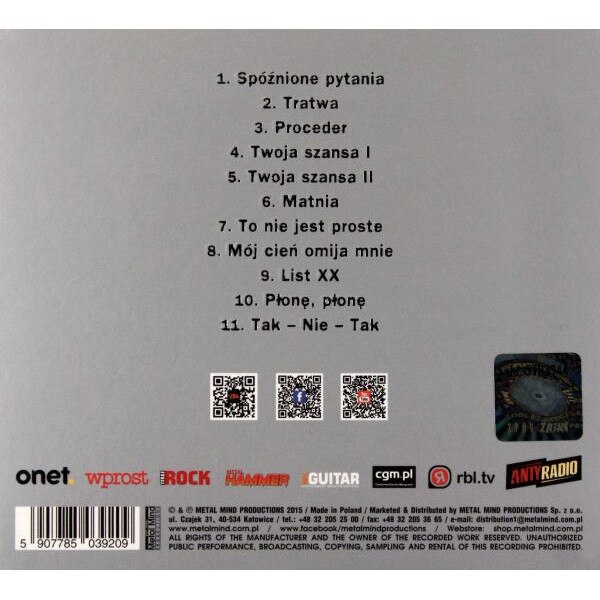 TSA: Proceder (reedycja) [CD] - eMAG.hu