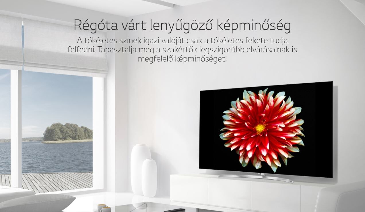 LG OLED55B7V: A tökéletes kép és hang élménye az otthonában () LG OLED55B7V: A tökéletes kép és hang élménye az otthonában
