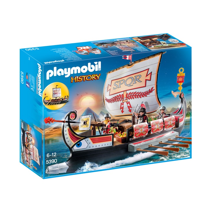 Playmobil History - Római hadihajó