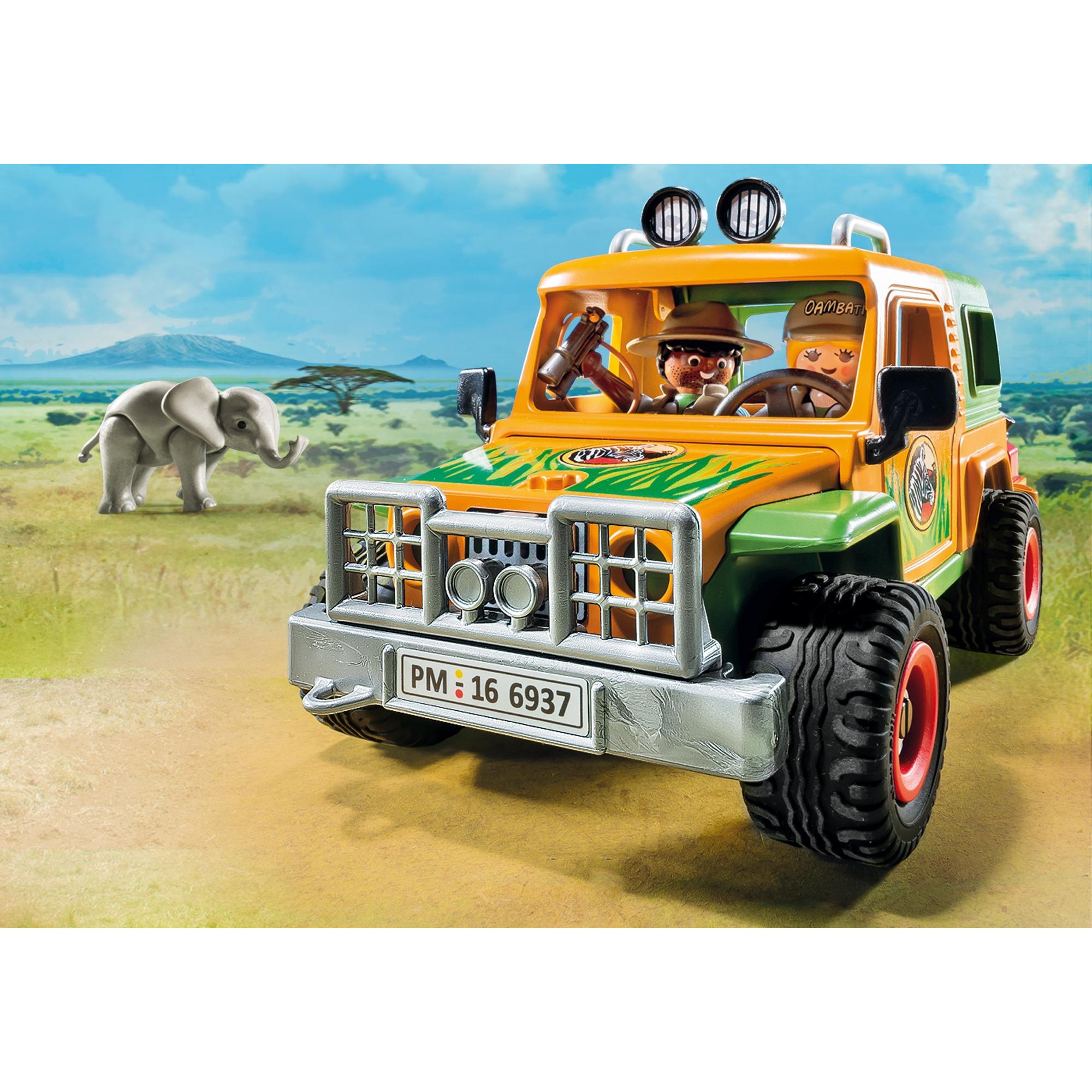 Playmobil wildlife best sale safari truck