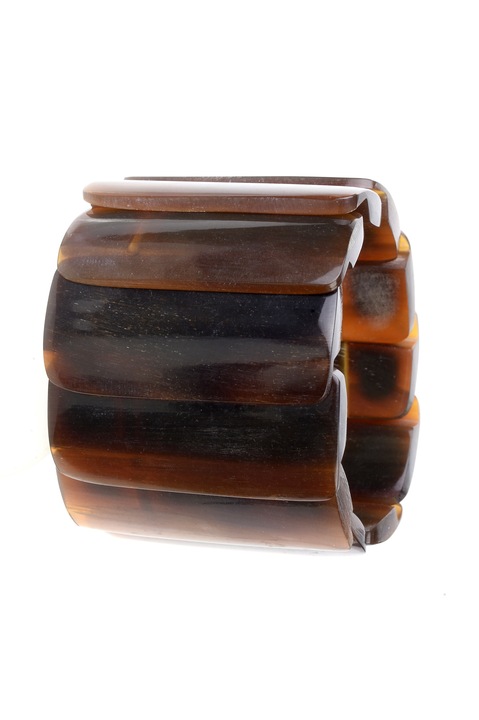 Гривна, Gloria Maris Handmade, Shells4567, кафява, един размер