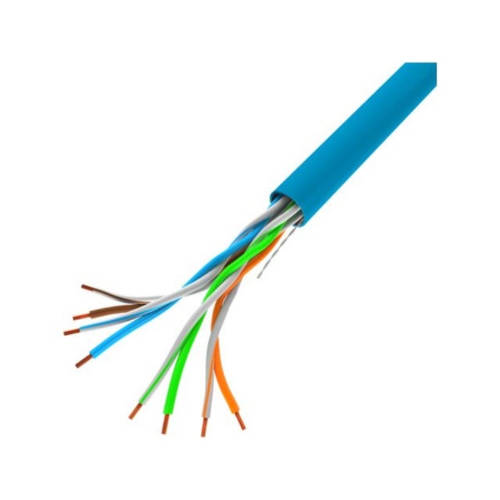 Lanberg LCU5-12CU-0305-B 305m Cat5e U/UTP AWG24 Fca PVC неекраниран син стенен кабел
