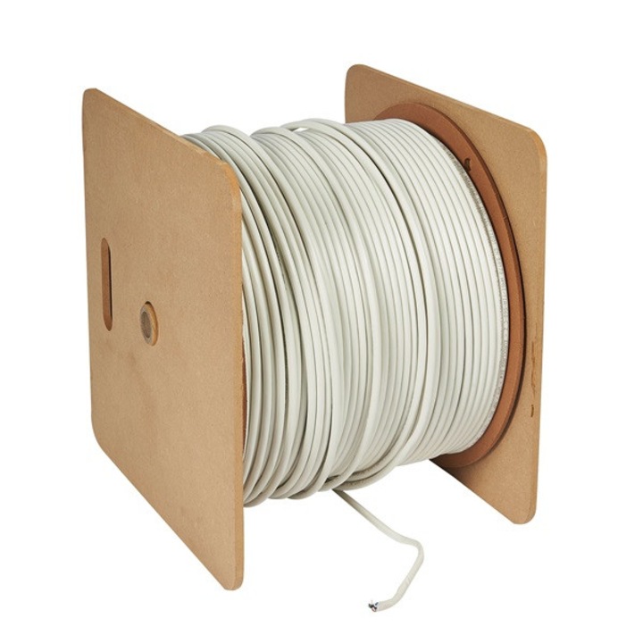 Legrand 632725 Cat6 neecranat (U/UTP) 4 perechi (AWG24) LSZH (LSOH) alb Eca 305m-cutie cablu de perete Linkeo CUPRU
