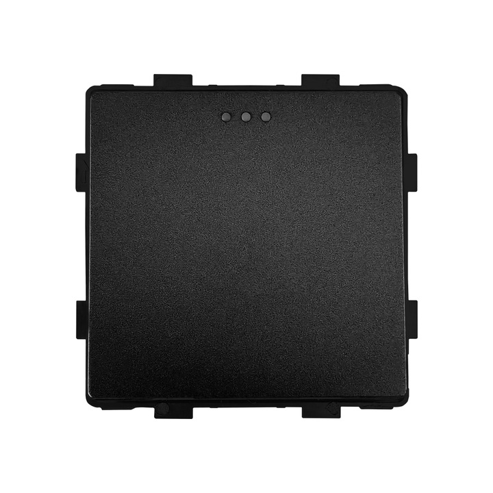 Modul Intrerupator Simplu Cap Scara Mecanic LUXION, Negru