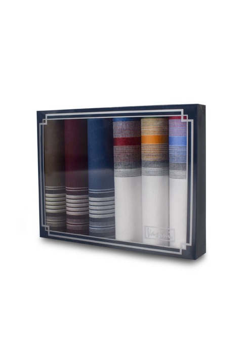 M37-203 Ffi textilzsebkendő 6db díszdobozban