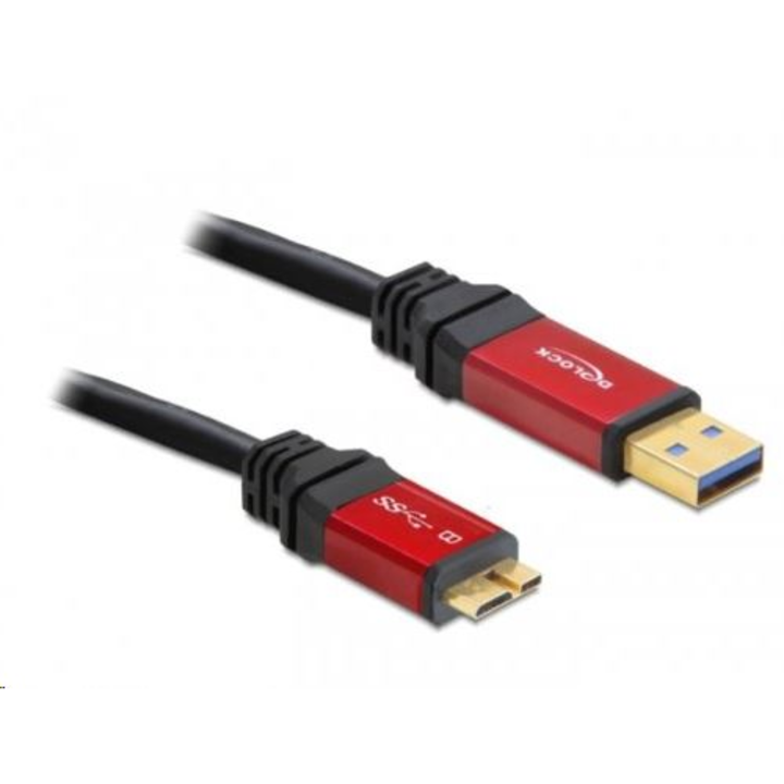 Delock 82762 USB 3.0-A male > USB 3.0 micro-B male prémium kábel 3m (82762)
