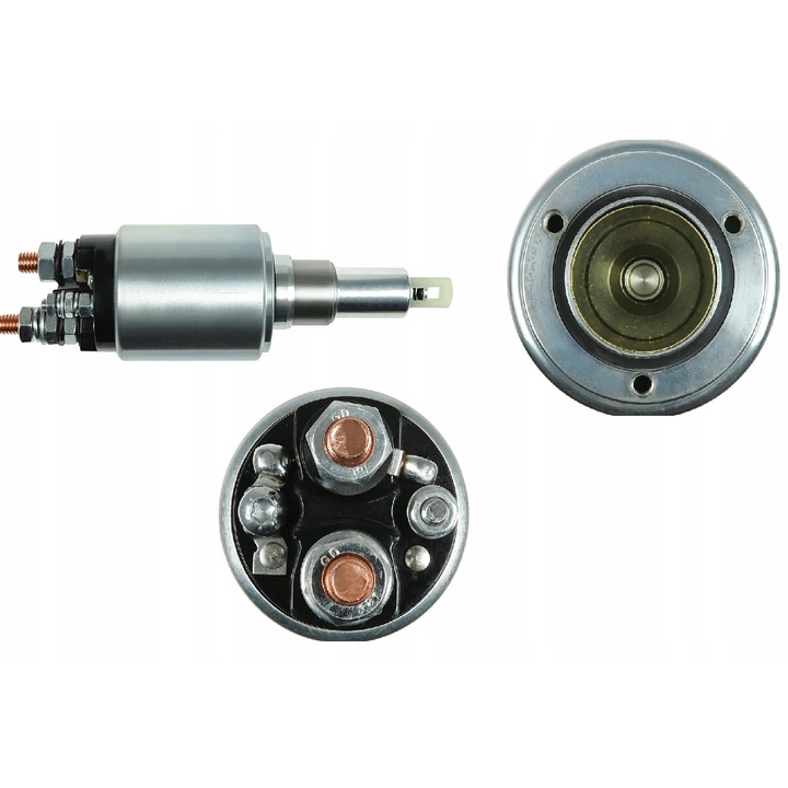 Соленоид за стартер SS0041, Bosch, стомана, сребро