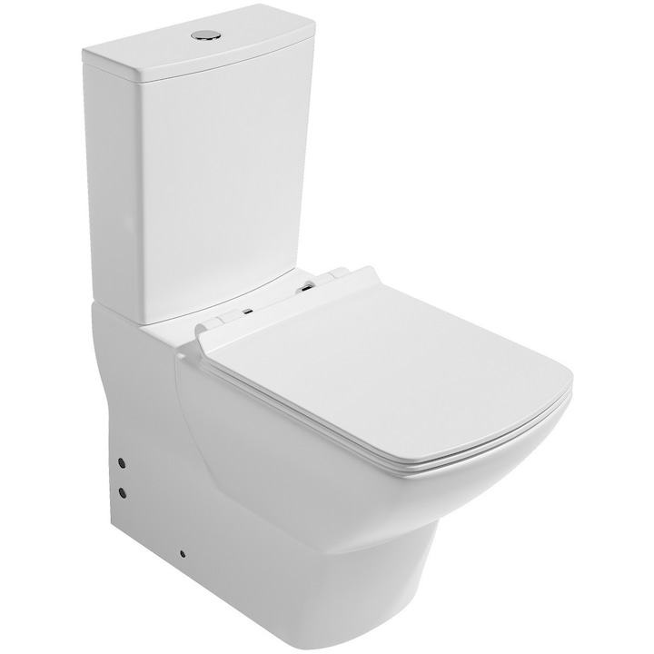 Set WC Isvea Soluzione VI back-to-wall, capac softclose