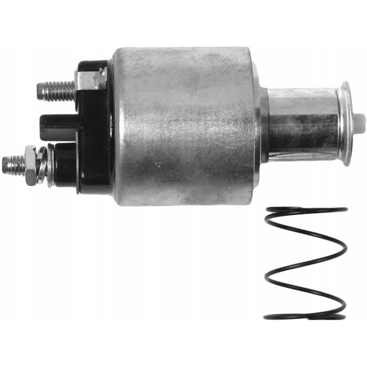 Indítórelé SS3011, AS-PL, Valeo/Alfa/Fiat/Opel, 12 V, fekete/ezüst