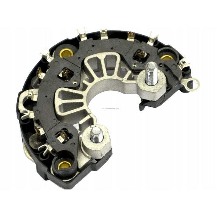 Punte diode alternator ARC0082, AS-PL, Compatibil cu Volkswagen/Audi A3, Otel, Argintiu/Negru