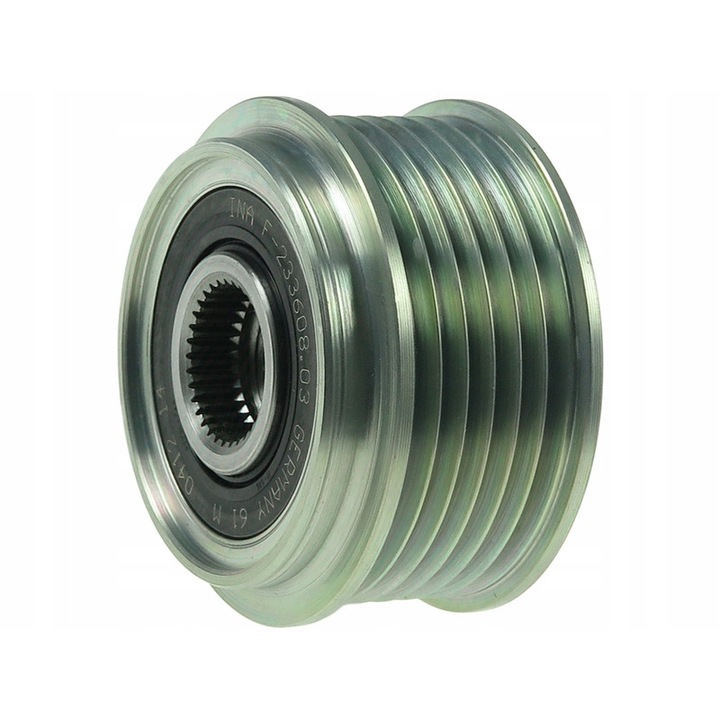 Ремъчна шайба на алтернатора F-239807, INA, Съвместима с Ford, Стомана, Сребриста