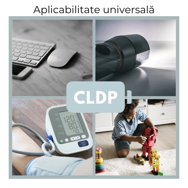 Baterii AAA 1.6 V reincarcabile 900 mWh, CLDP, Zi-Ni, durata lunga de ...