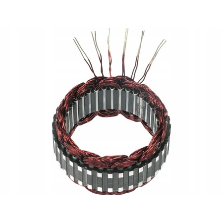 Bobina alternator AS1003, Delco, 12 V, 140 A, Rosu/Gri - eMAG.ro
