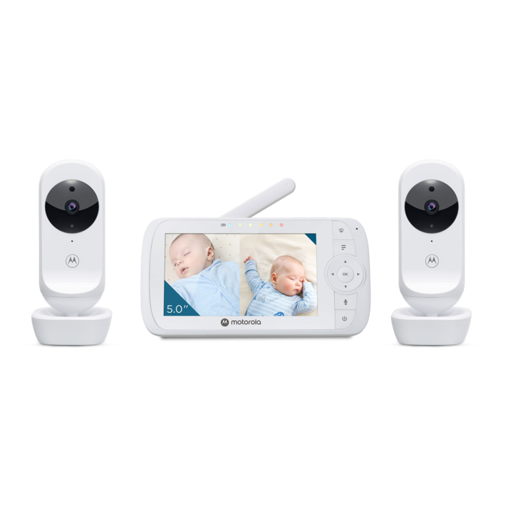 Motorola VM35-2 DUO kétirányú videó babaőr, 5" színes kijelző
