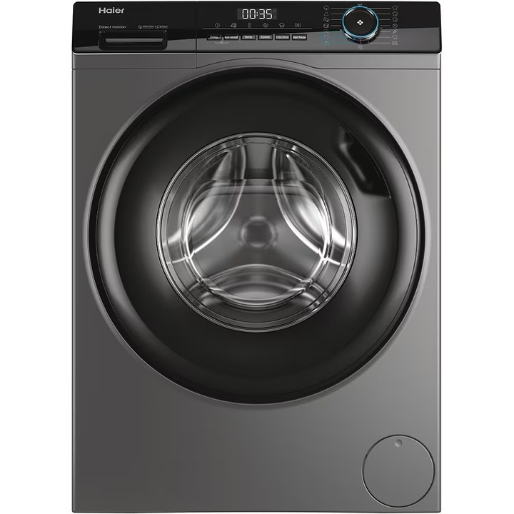 Пералня HAIER HW80-B14939S8, Пара, 8 кг, 1400 об./мин., Клас А, Антрацит
