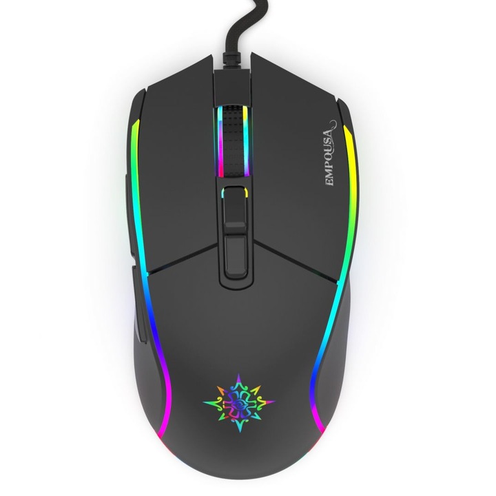 INCA IMG-GT16 Gaming Mouse Black, 206423, Egér