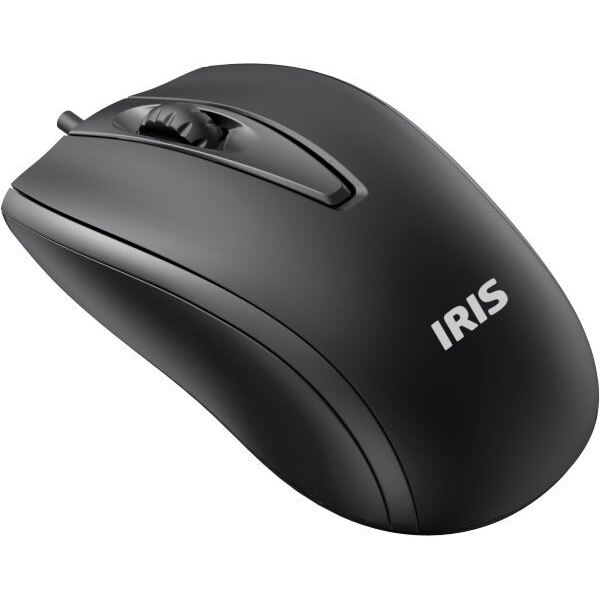 Mouse, Iris, E-15, 1200 dpi, Negru - eMAG.ro