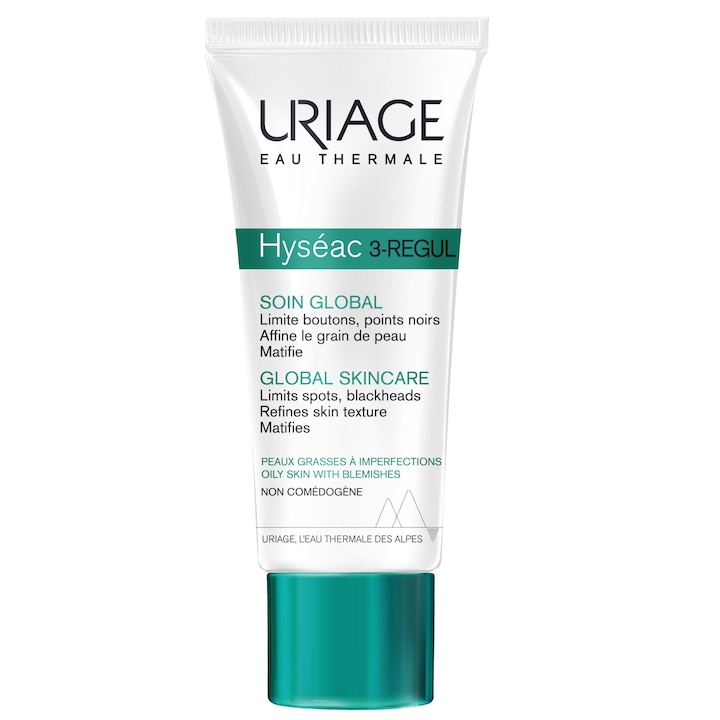 Uriage HYSÉAC 3-REGUL KRÉM Akne+mitesszerek, 40 ml