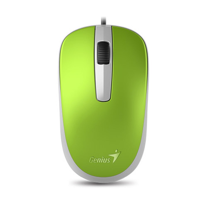 Оптична мишка, Genius, DX-120, USB, зелена
