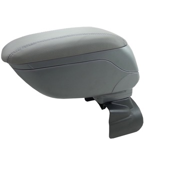 Cotiera auto pentru Nissan Juke 2011+ Flexzon gri rabatabila Cotiera auto pentru Nissan Juke 2011+ Flexzon gri rabatabila