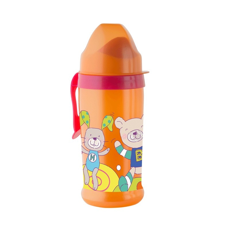 Pahar varf moale Rotho-babydesign 360ml 12L+ CoolFriends Rasberry